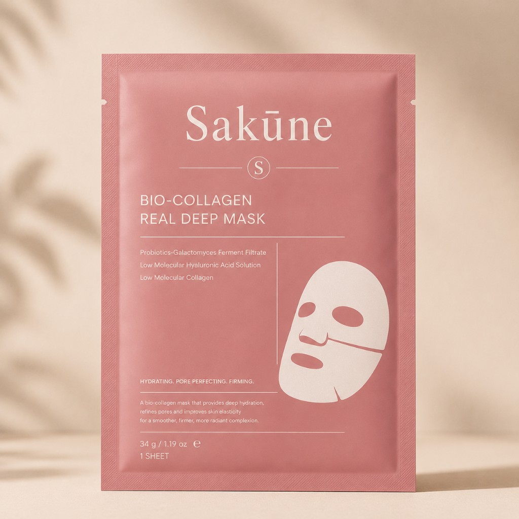 Sakūne Bio-Collagen Real Deep Mask