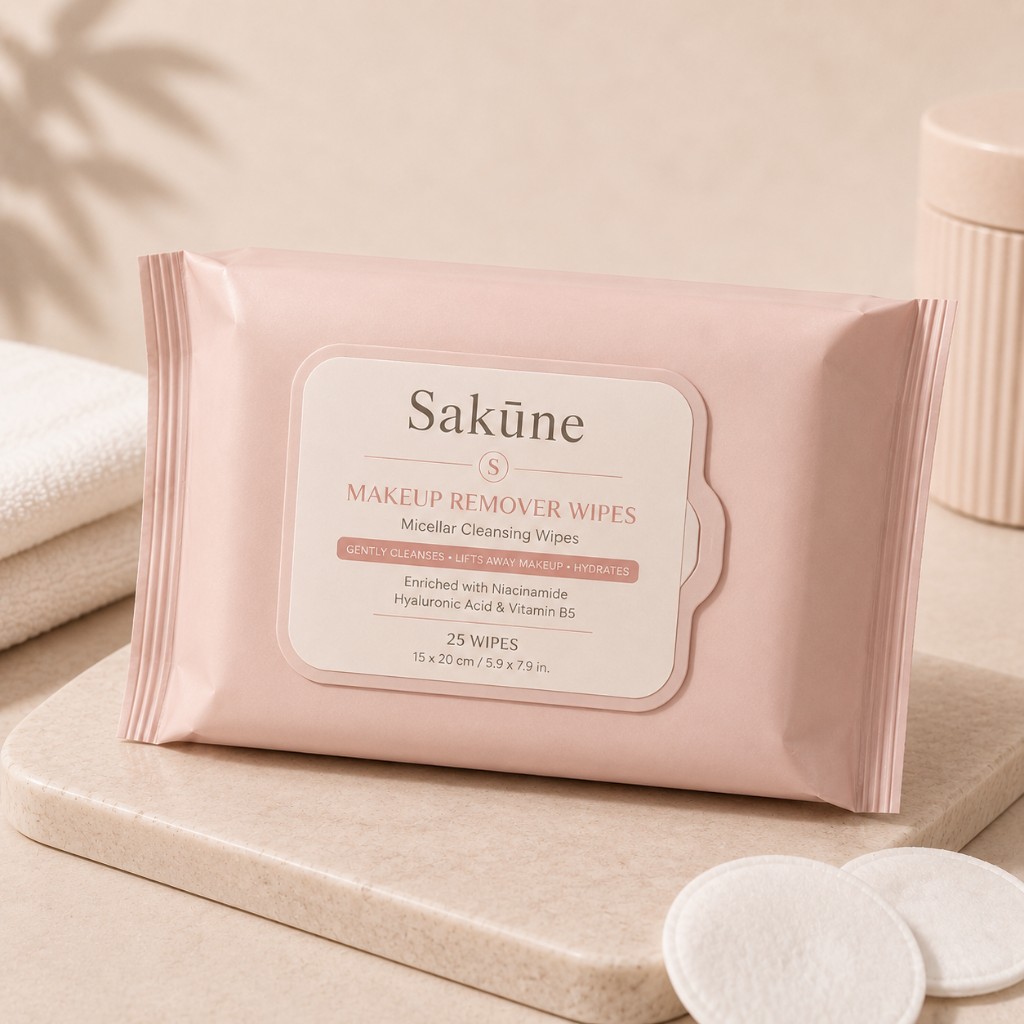Sakūne Makeup Remover Wipes
