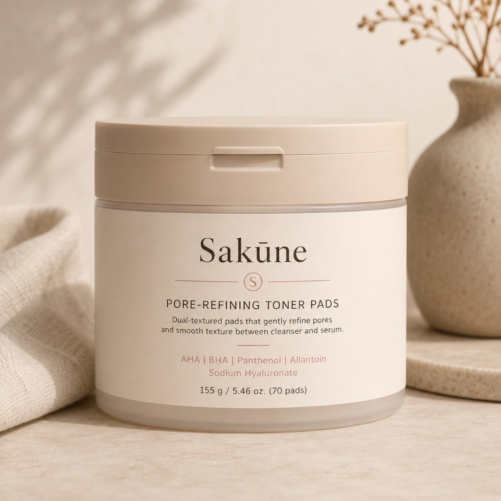 Sakūne Pore-Refining Toner Pads